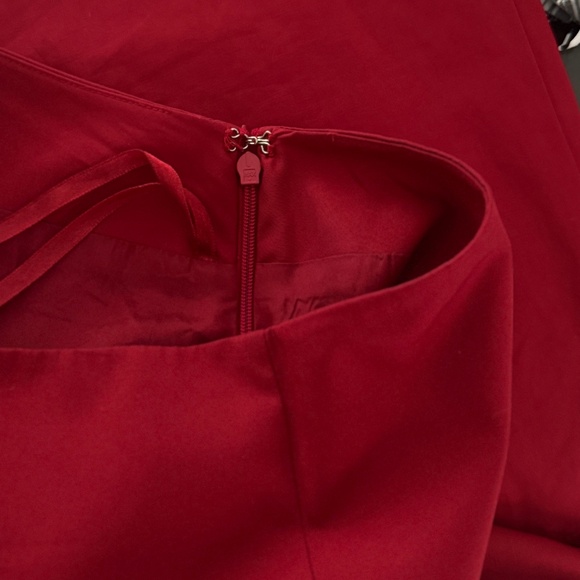 Y2K INC International Concepts Red Side Zippered Fully Lined Pants Size 4 Petite - Picture 7 of 10